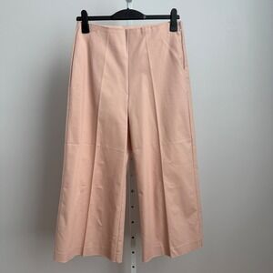 Lauren Ralph Lauren Black Label Cotton Blush Pink Wide Leg Pants Womens Size‎ 8